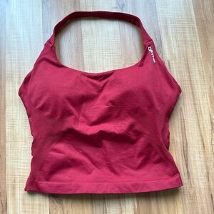 Red Dfyne Impact Halter Top Size Large
